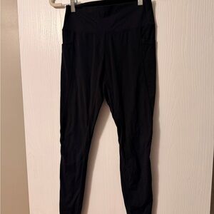 Three Nails | Black High-Waisted Leggings